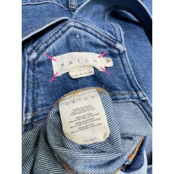 Hatch The Denim 'Maternity' Blue Cotton Overall Size S - Picture 4 of 4